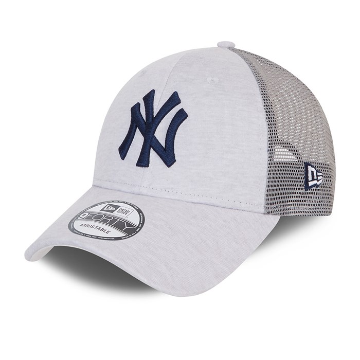 New York Yankees Home Field 9FORTY Trucker Lippis Harmaat - New Era Lippikset Myynti FI-719562